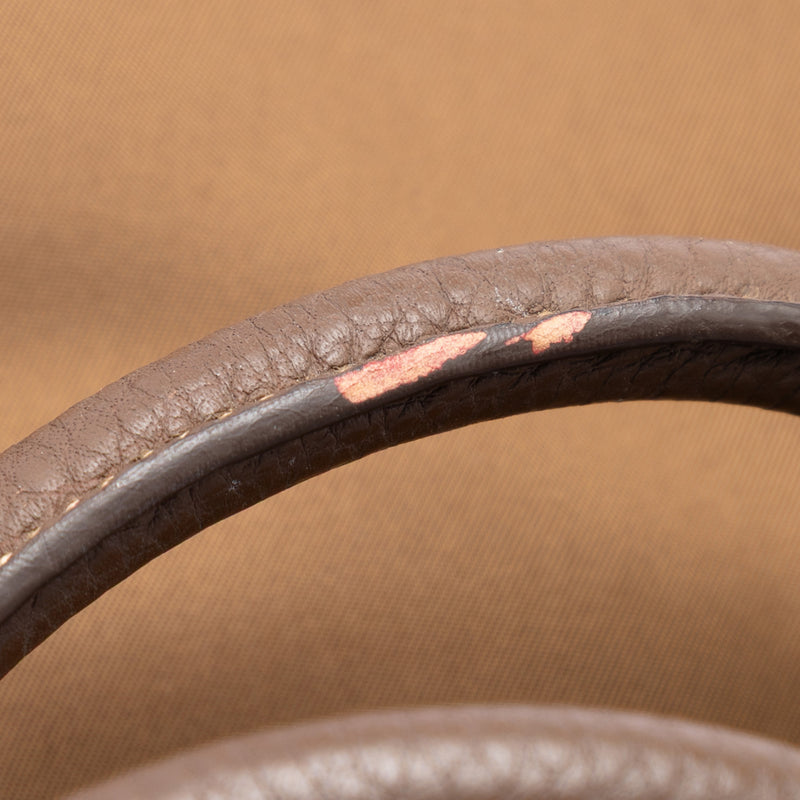 Vitello Daino Trimmed Tessuto Satchel - Image 6