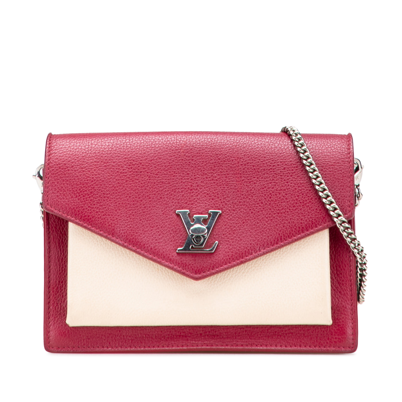 Bicolor Leather MyLockMe Chain Pochette - Image 1