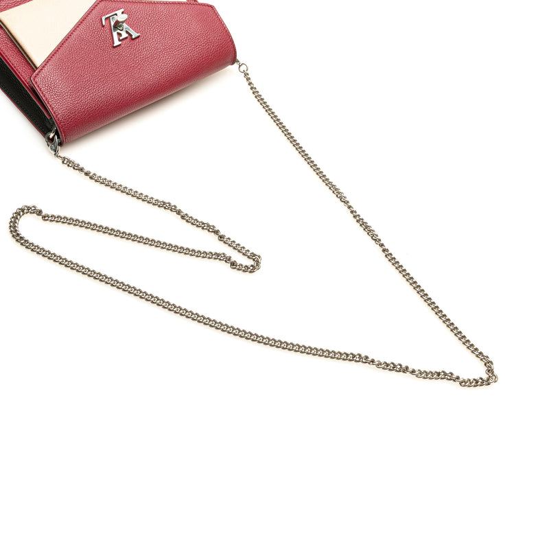 Bicolor Leather MyLockMe Chain Pochette - Image 12