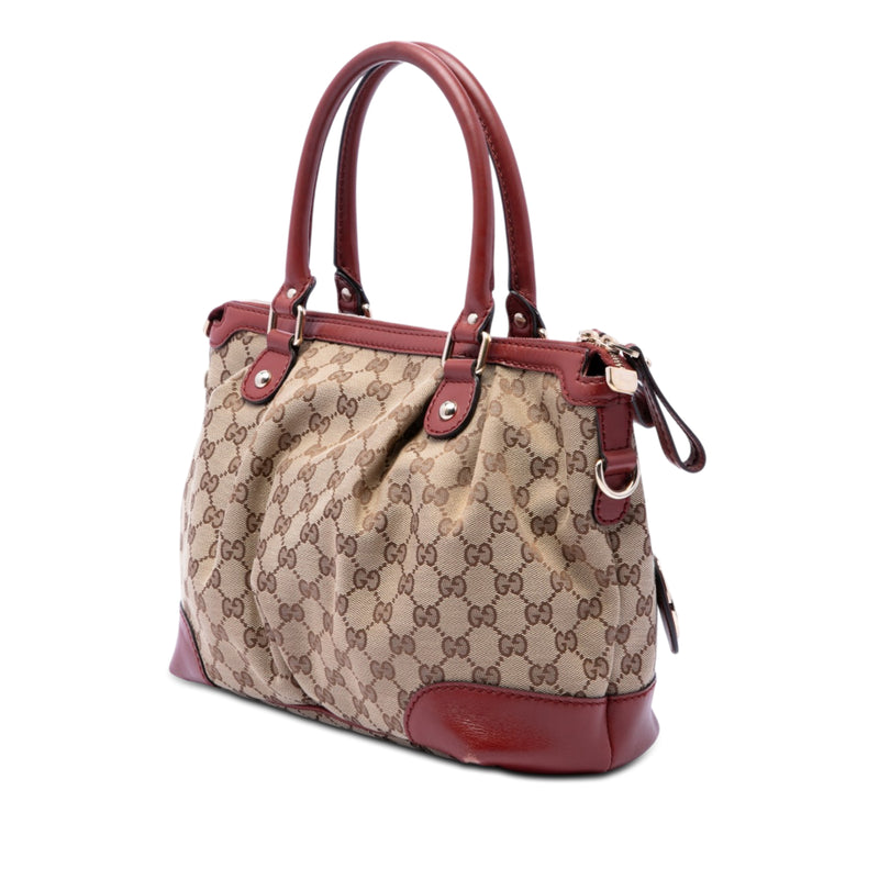 GG Canvas Sukey Satchel - Image 2