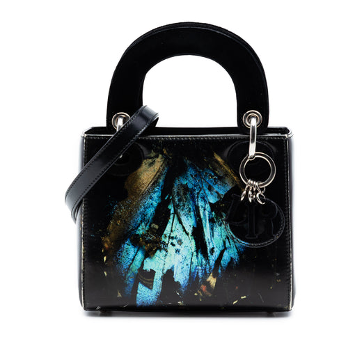 Limited Edition Mat Collishaw Lady Art Mini Calfskin Butterfly Lady Dior - Image 1