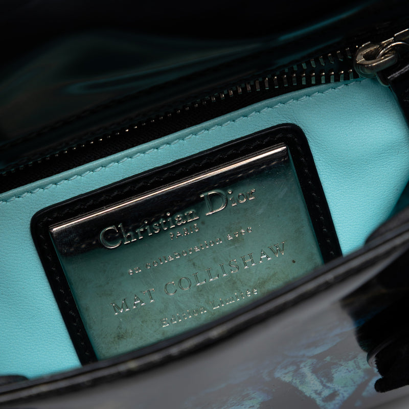 Limited Edition Mat Collishaw Lady Art Mini Calfskin Butterfly Lady Dior - Image 5