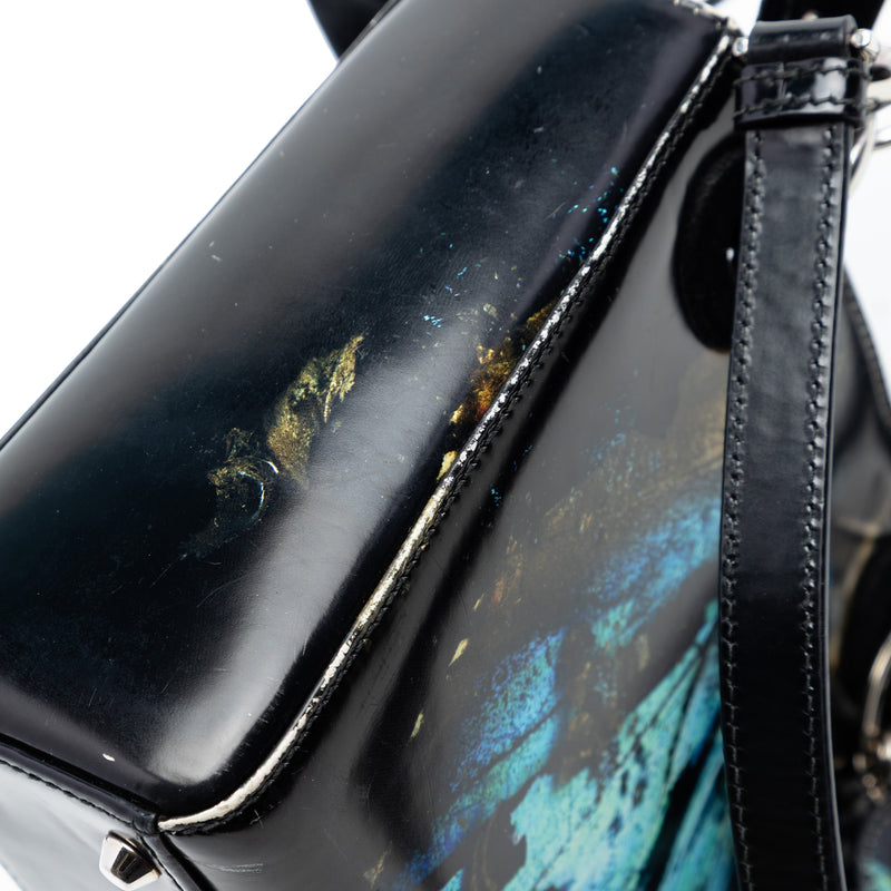 Limited Edition Mat Collishaw Lady Art Mini Calfskin Butterfly Lady Dior - Image 7