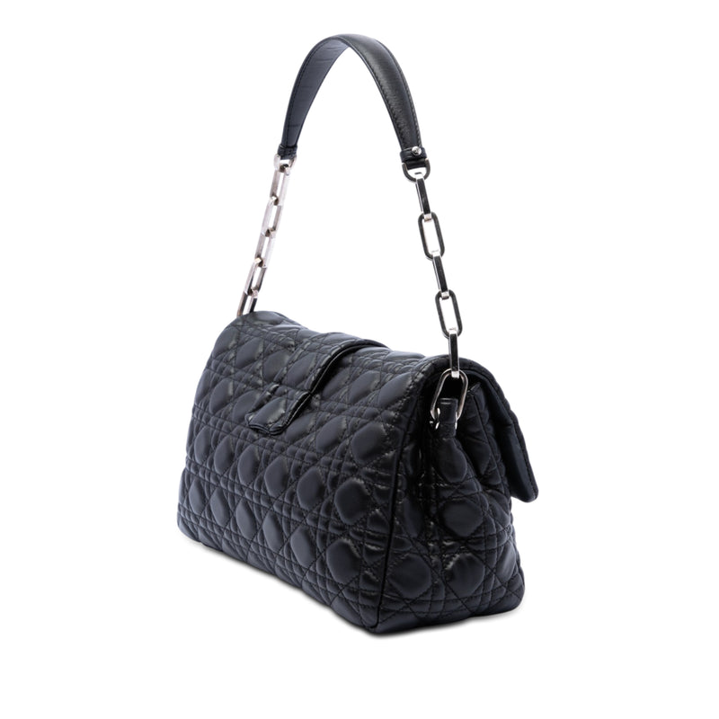 Lambskin Cannage New Lock Shoulder Bag - Image 2