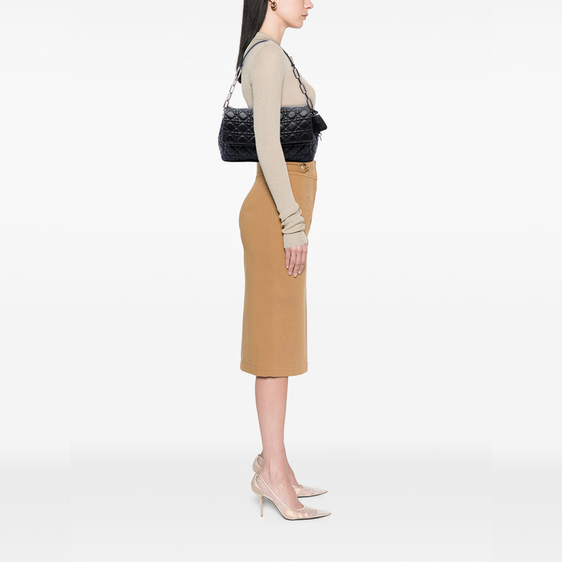 Lambskin Cannage New Lock Shoulder Bag - Image 6