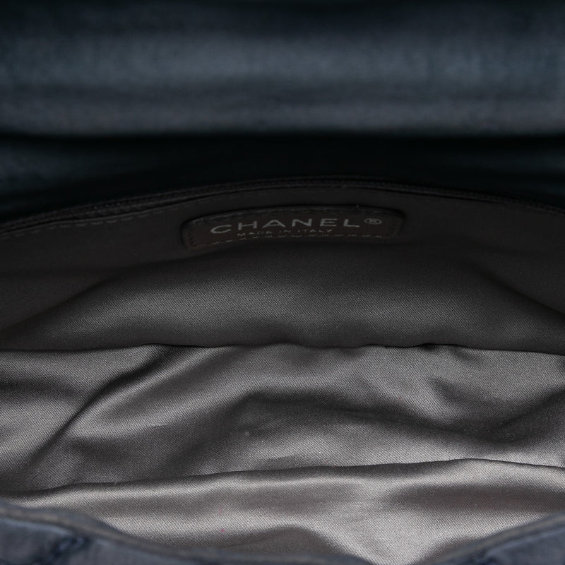 Medium CC Quilted Satin Single Flap - Image 4