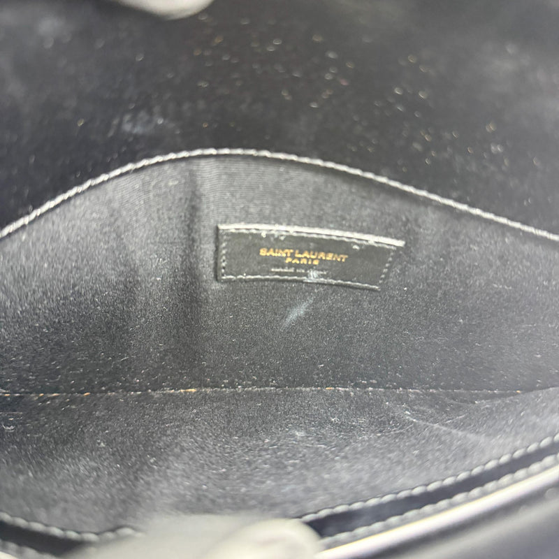 Saint Laurent Uptown Leather Black Bag