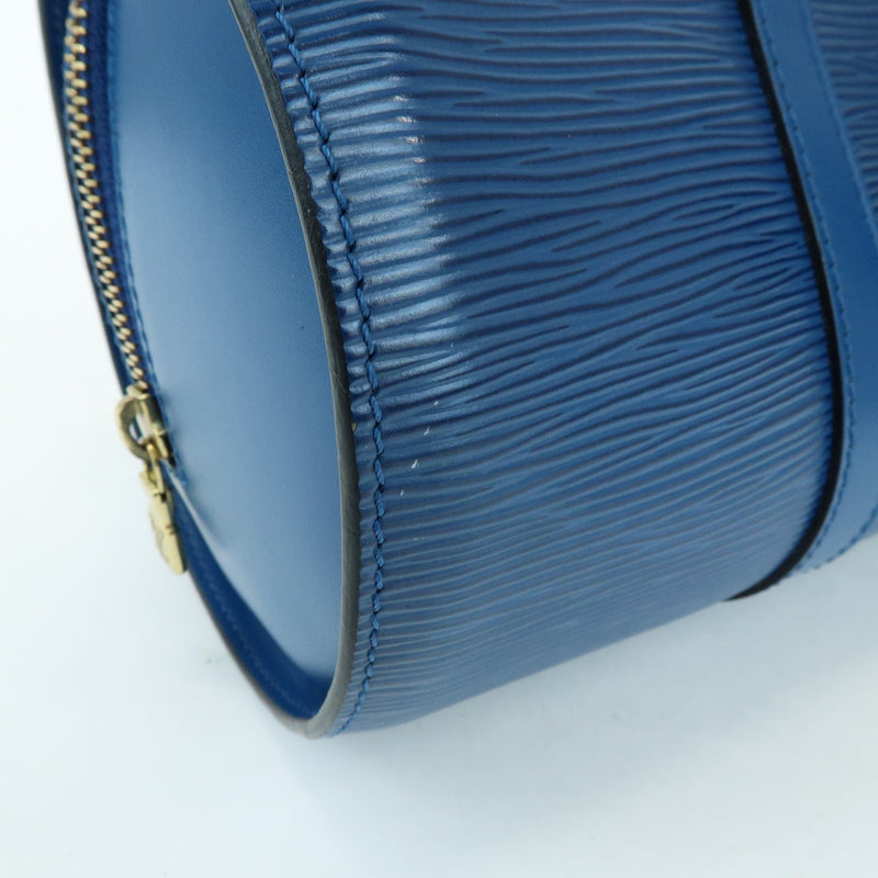 Louis Vuitton Soufflot Epi Leather Blue Bag