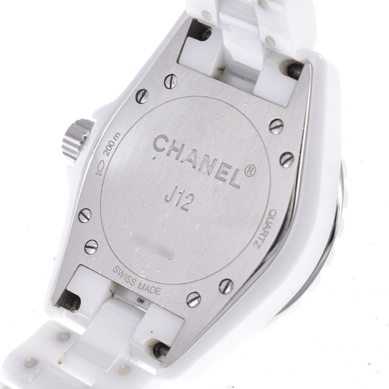 Chanel J12 Quartz Ceramic And Stainless Steel With Diamond Markers Watches