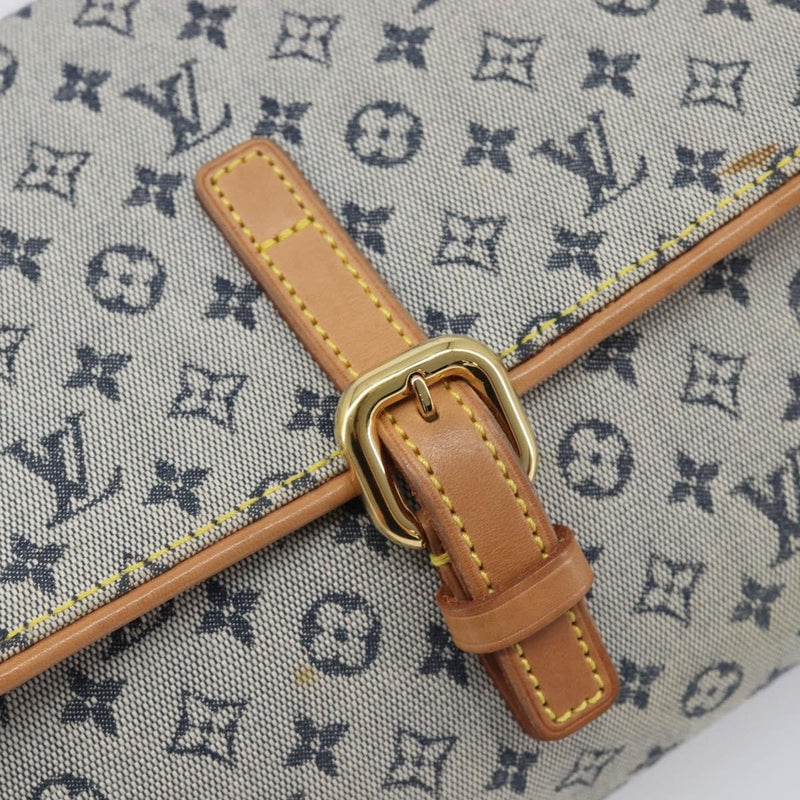 Louis Vuitton Camille Mini Lin Blue Canvas Bag
