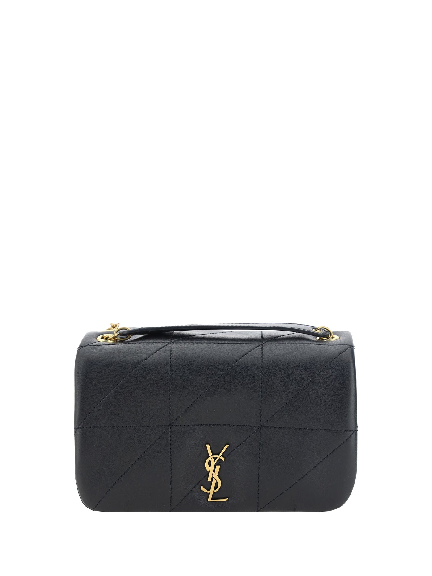 Saint Laurent Jamie Shoulder Bag — Black Lamb Ovis Aries