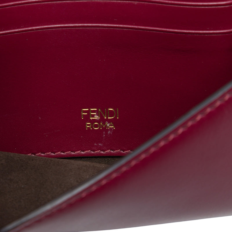 Mini Leather Flat Baguette Crossbody - Image 5