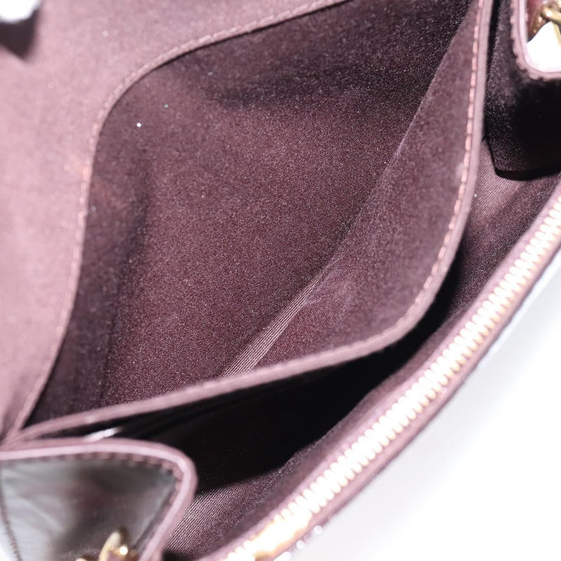 Louis Vuitton Bel Air Pochette Monogram Vernis Burgundy Patent_leather Bag