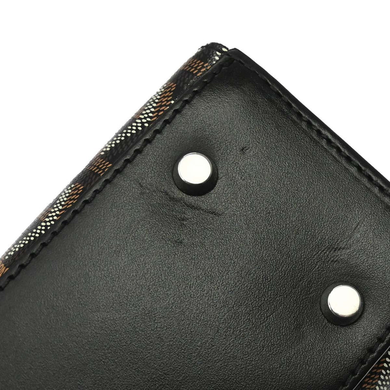 Goyard Comores Coated Canvas Black Bag