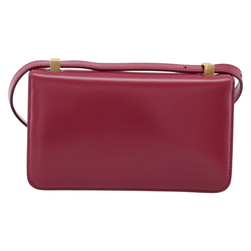 Bottega Veneta Bv Classic Smooth Calfskin Burgundy Leather Bag