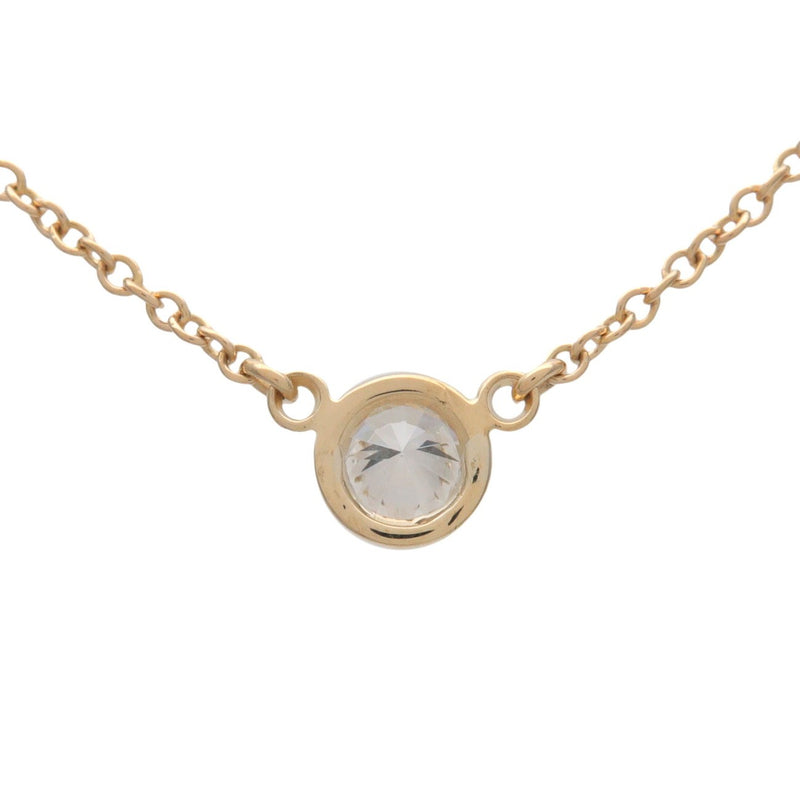 Tiffany & Co. Elsa Peretti Diamonds By The Yard Pendant 18k Yellow Gold With Diamond Yellow_gold Bijoux