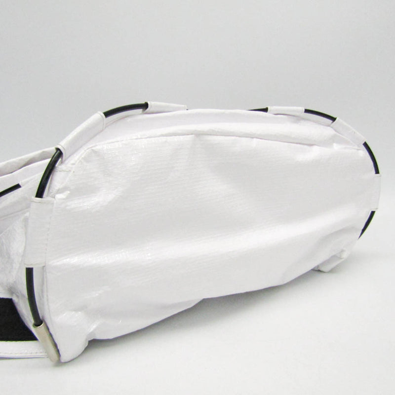 Bottega Veneta Tent Belt Nylon White Plastic Bag