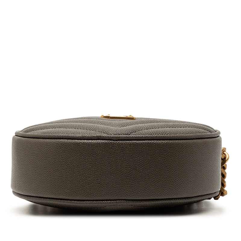 Grain De Poudre Chevron Round Vinyle Camera Bag - Image 3