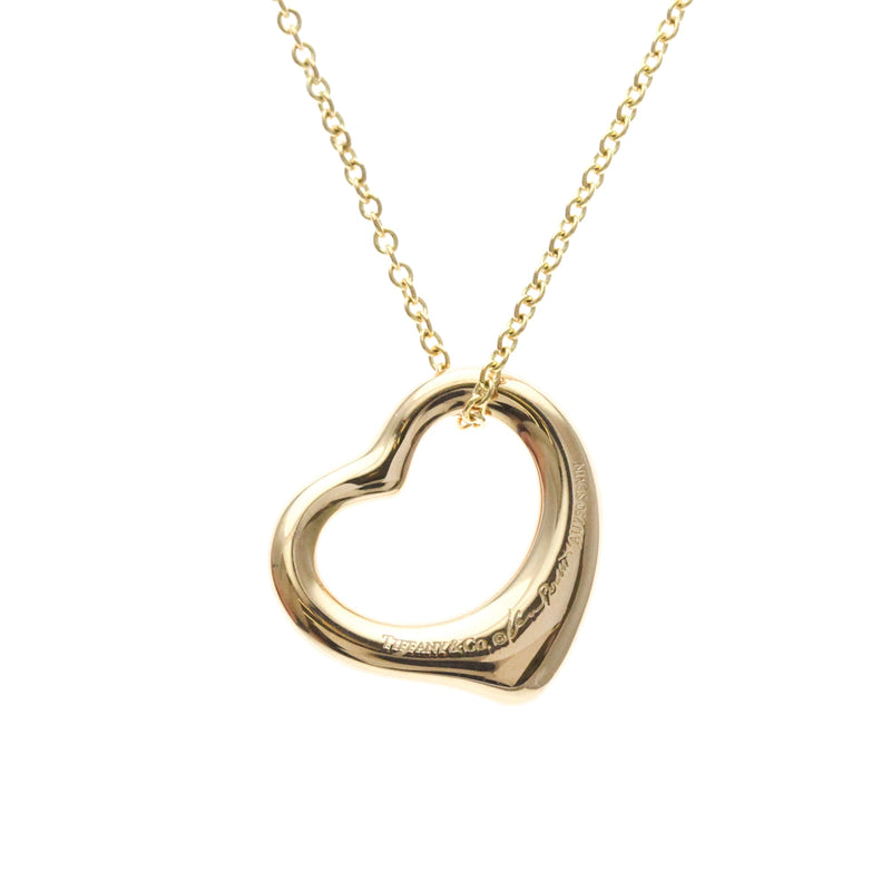 Tiffany & Co. Elsa Peretti Open Heart Pendant 18k Rose Gold Pink Pink_gold Bijoux