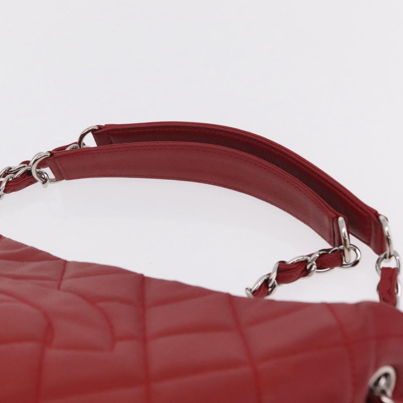 Chanel Timeless Cc Expandable Quilted Caviar Red Leather Bag