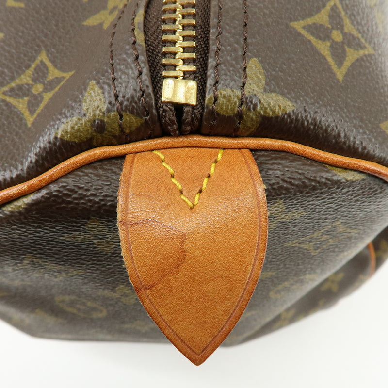Louis Vuitton Keepall Monogram Canvas Brown Bag