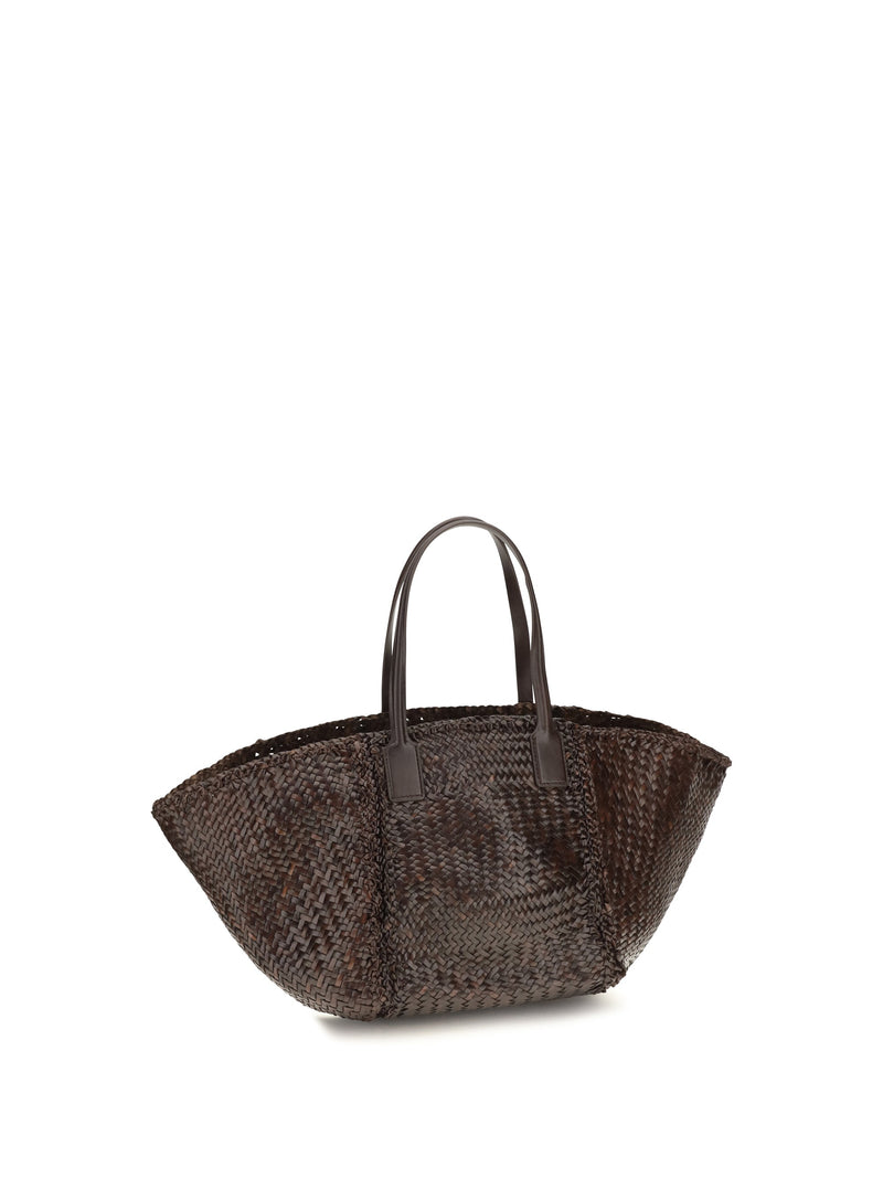 Dragon Diffusion Teresa Tote Bag — Brown Calf Leather Bos Taurus