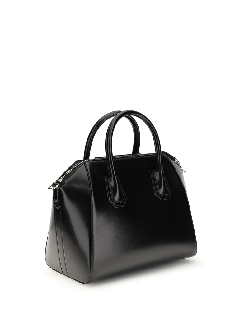 Givenchy Antigona Top Handle Bag — Black Calf Leather Bos Taurus
