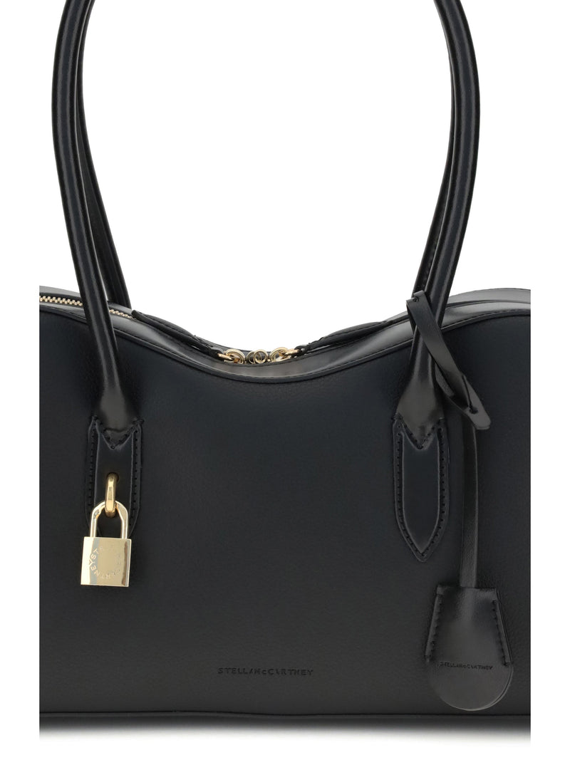 Stella Mccartney Ryder Shoulder Bag — Black Upper: Polyester; Nylon