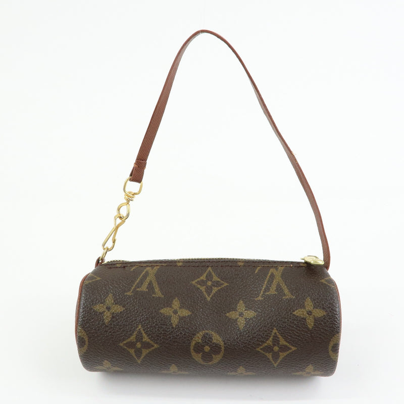 Louis Vuitton Papillon Pochette Monogram Canvas Brown Bag
