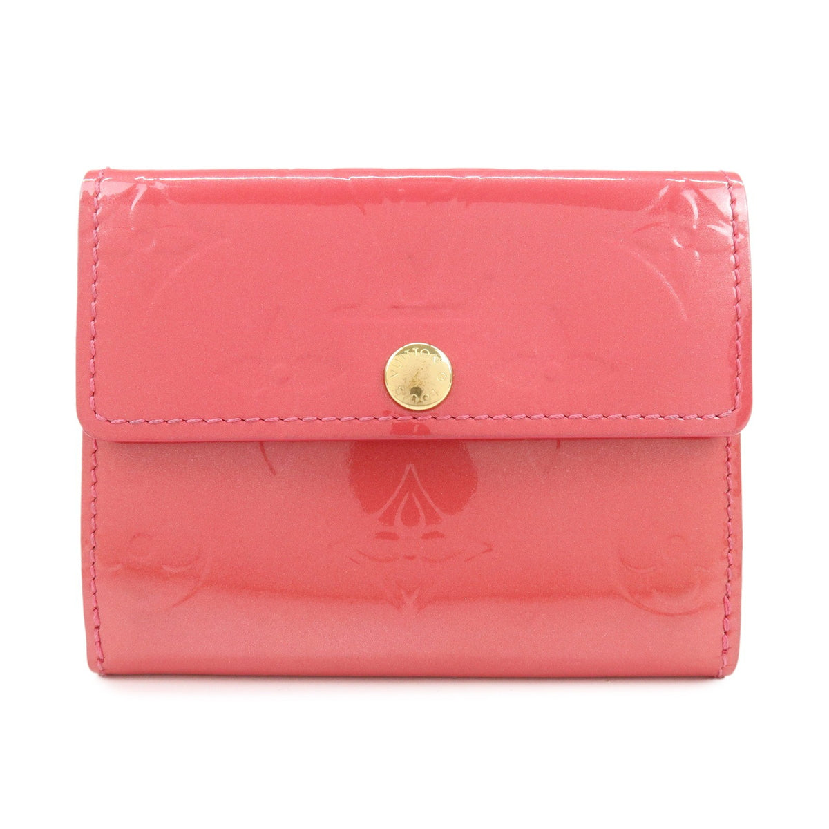 Louis Vuitton Ludlow Vernis Pink Patent_leather Accessory