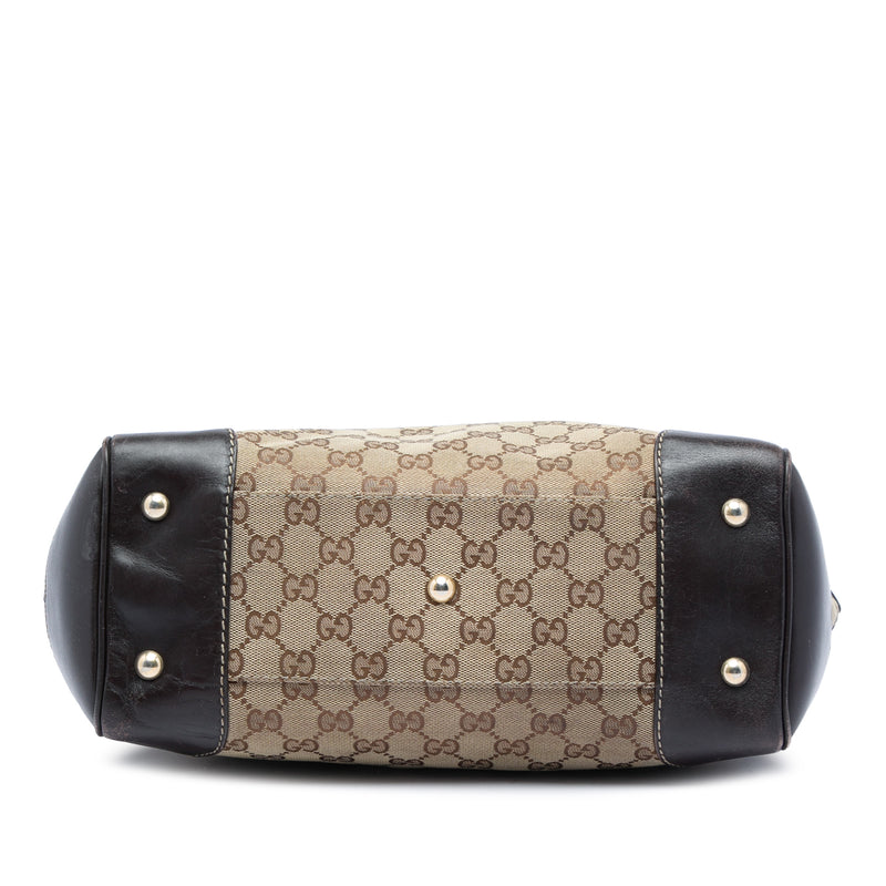 GG Canvas Web Mayfair Tote - Image 3