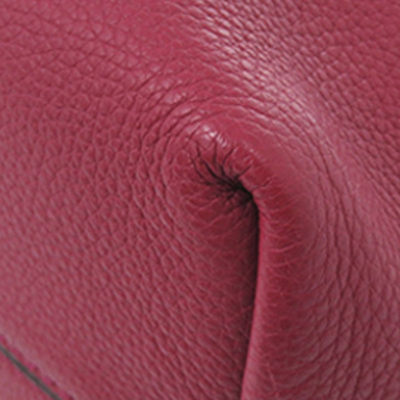Small Leather Double Handle Tote - Image 8