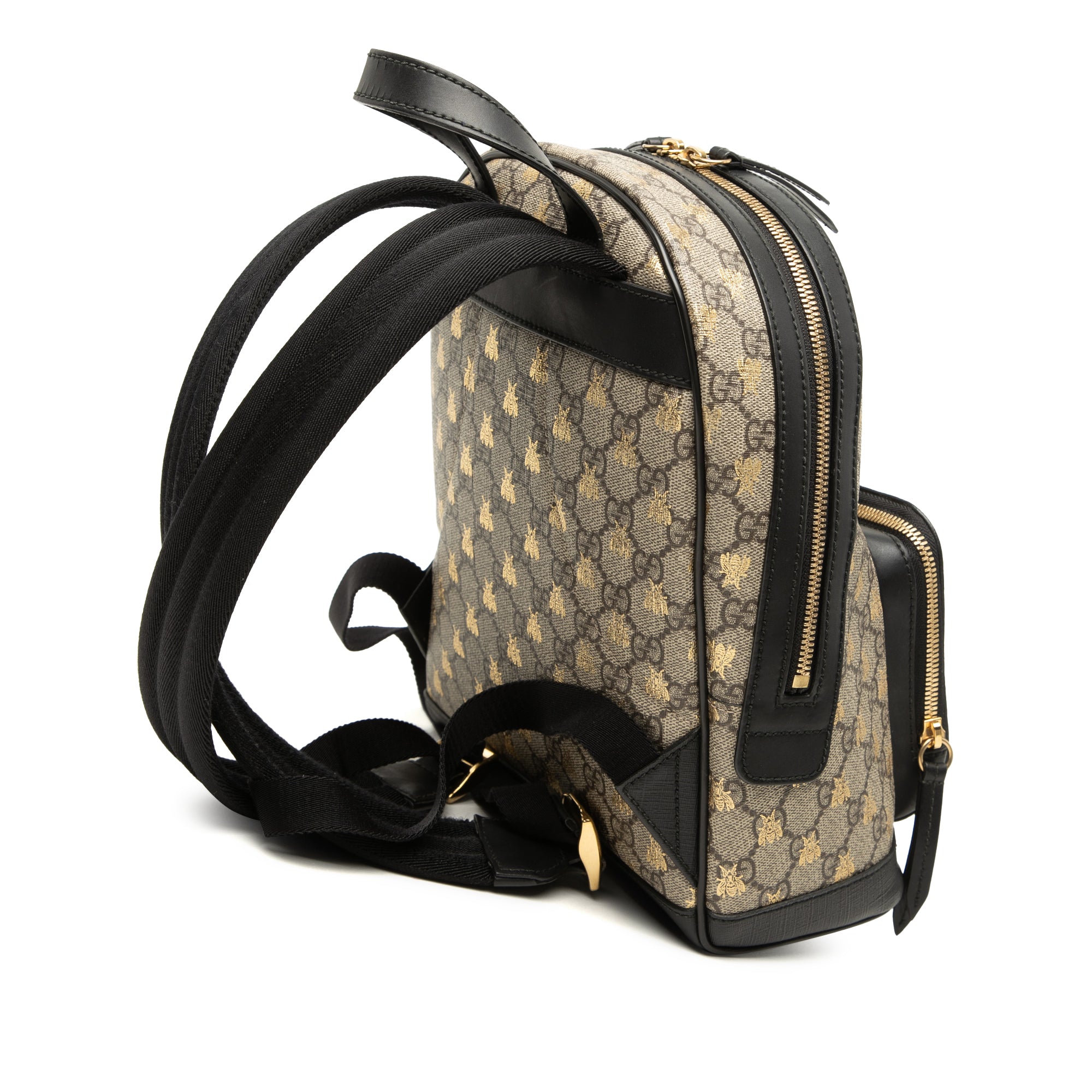 Small GG Supreme Bee Backpack - Image 2
