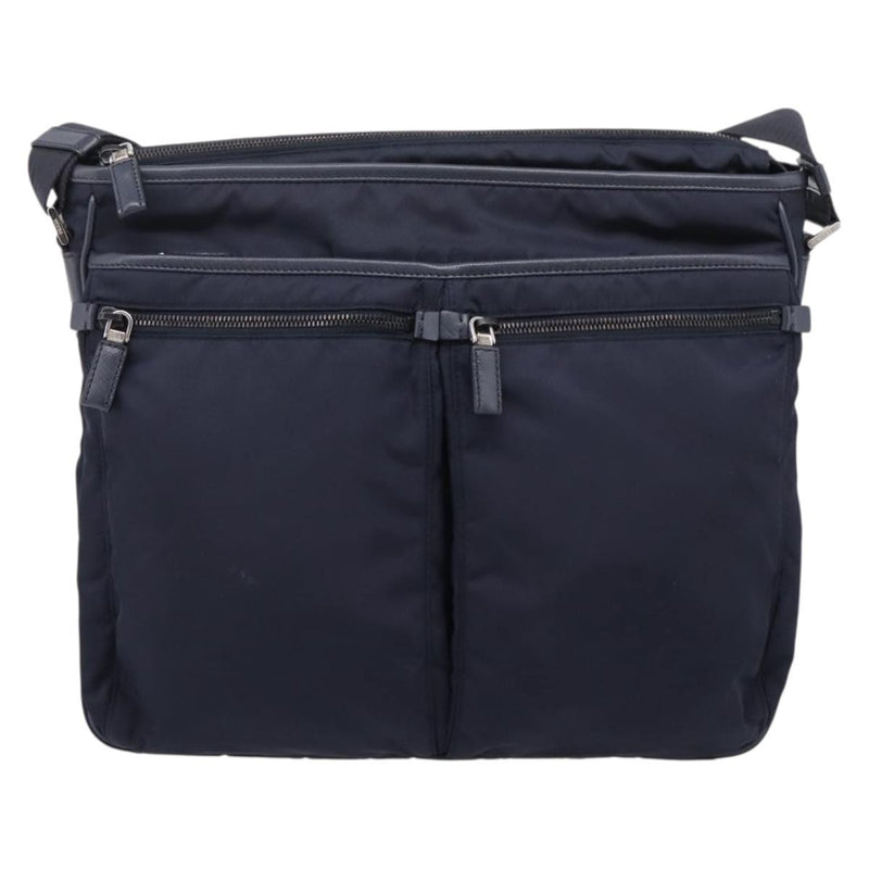 Prada Shoulder Tessuto Navy Nylon Bag