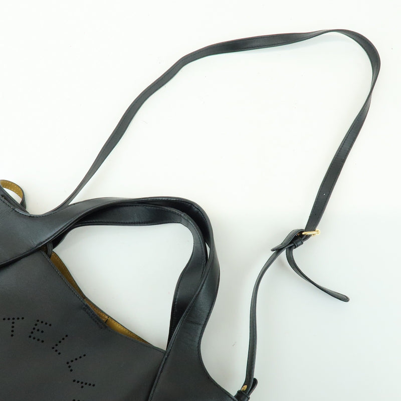 Stella Mccartney Alter Faux Leather Black Synthetic Bag