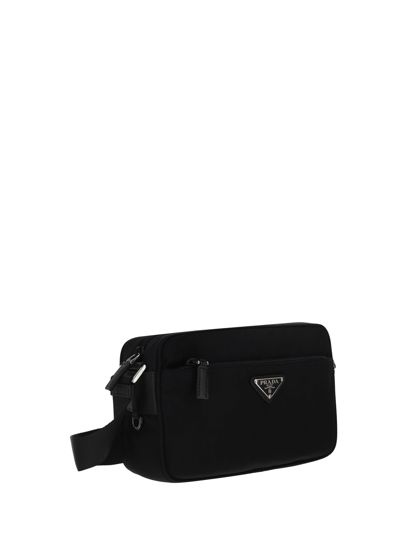 Prada Shoulder Bag — Black Nylon