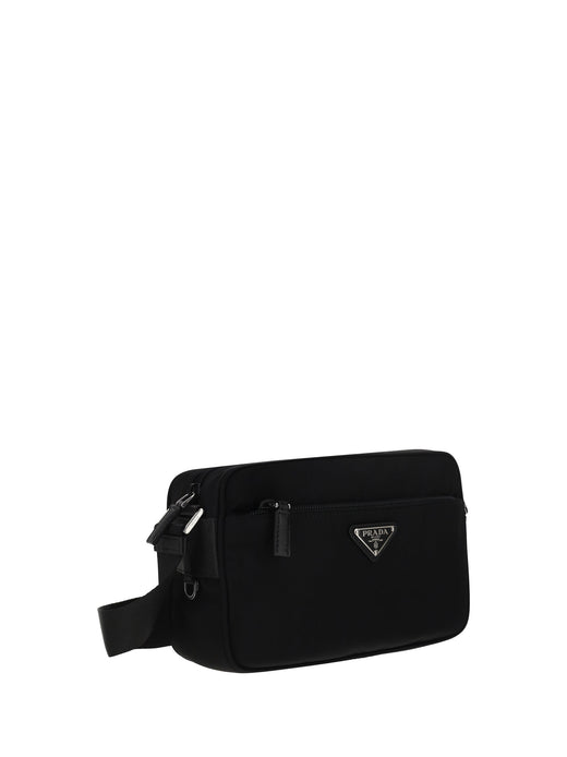 Prada Shoulder Bag — Black Nylon