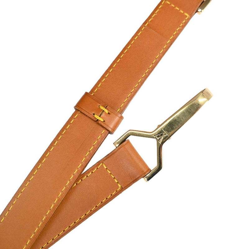 Louis Vuitton Nubie Weekender Nomade Leather Brown Bag