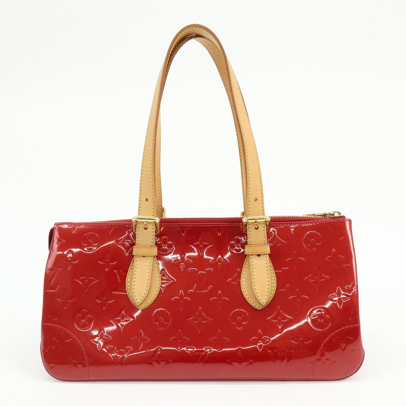 Louis Vuitton Rosewood Avenue Monogram Vernis Red Patent_leather Bag