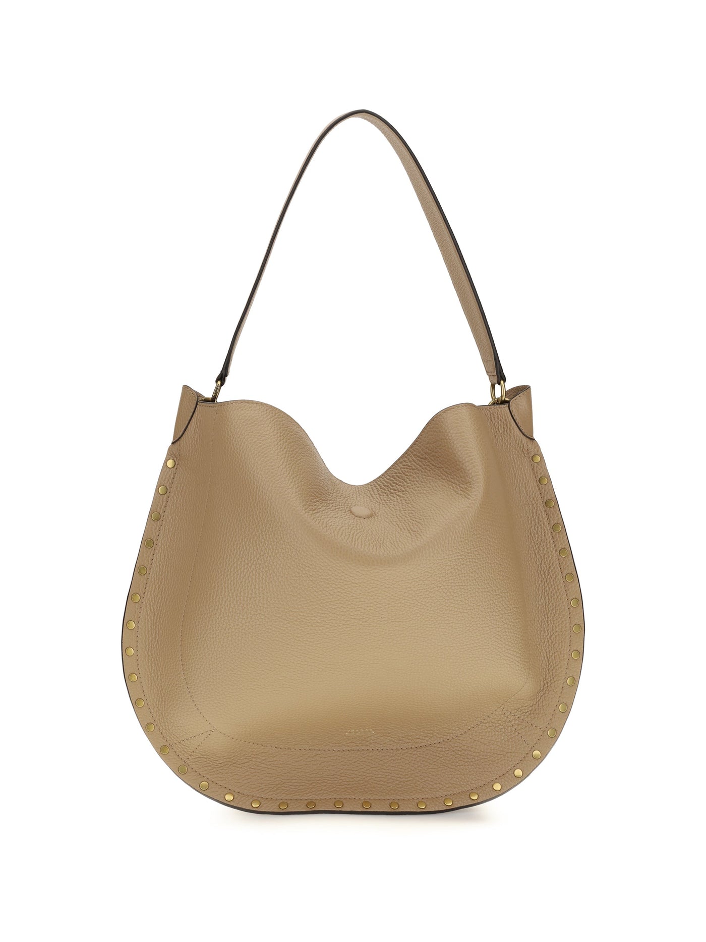 Isabel Marant Hobo Bag — Beige Calf Leather