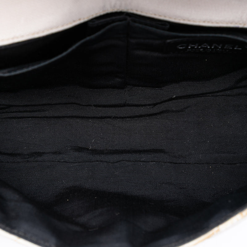 Small Tricolor Quilted Jersey Reissue 2.55 East West Flap - Image 4