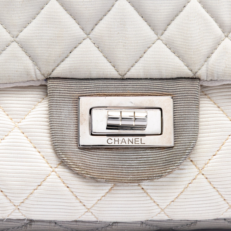 Small Tricolor Quilted Jersey Reissue 2.55 East West Flap - Image 5