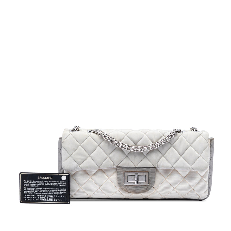 Small Tricolor Quilted Jersey Reissue 2.55 East West Flap - Image 7