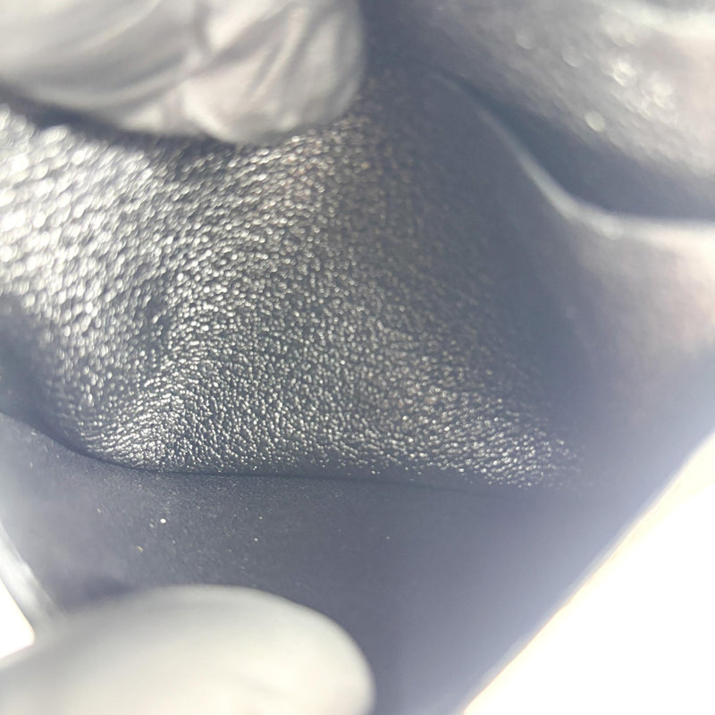 Hermes Bearn Epsom Black Leather Accessory