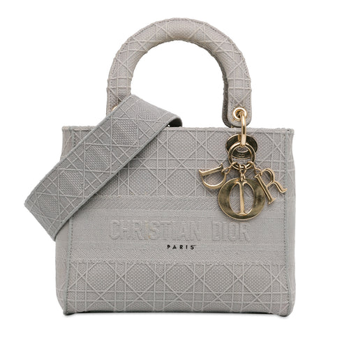 Medium Canvas Cannage Lady D Lite - Image 1