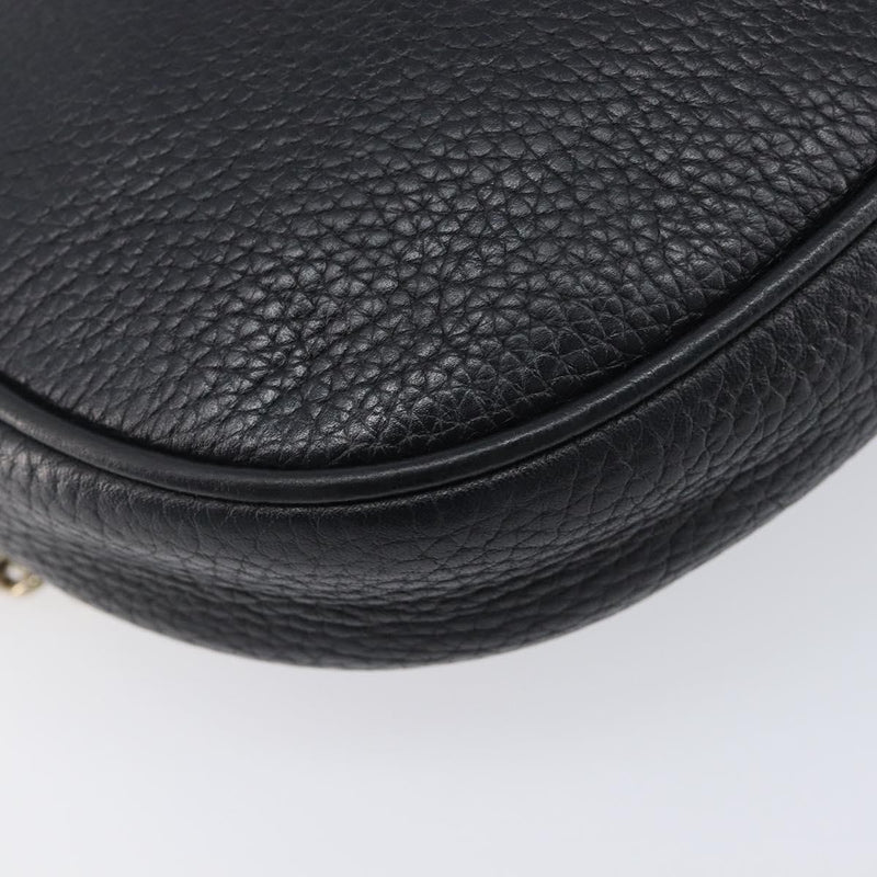 Gucci Soho Chain Leather Black Bag