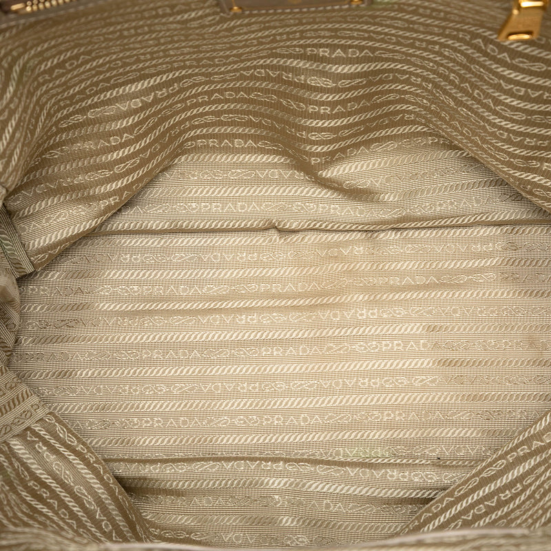 Vitello Shine Front Pocket Convertible Tote - Image 4