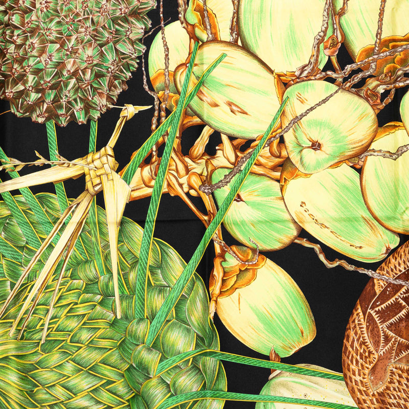 Jardin Creole Silk Scarf 90 - Image 2