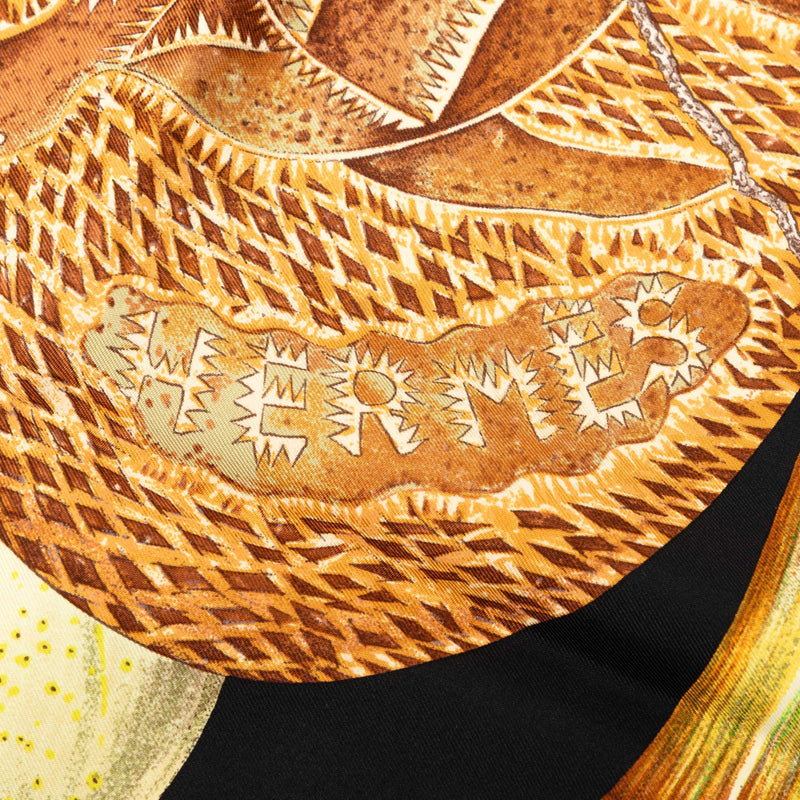 Jardin Creole Silk Scarf 90 - Image 5