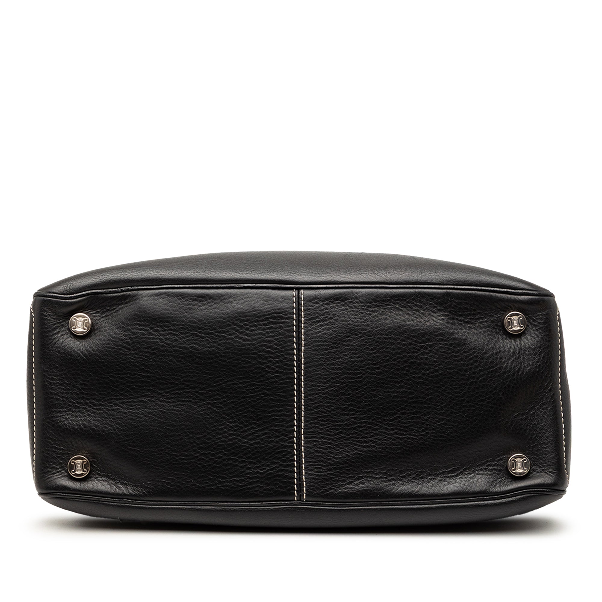 Leather Boogie Clasp Handbag - Image 3